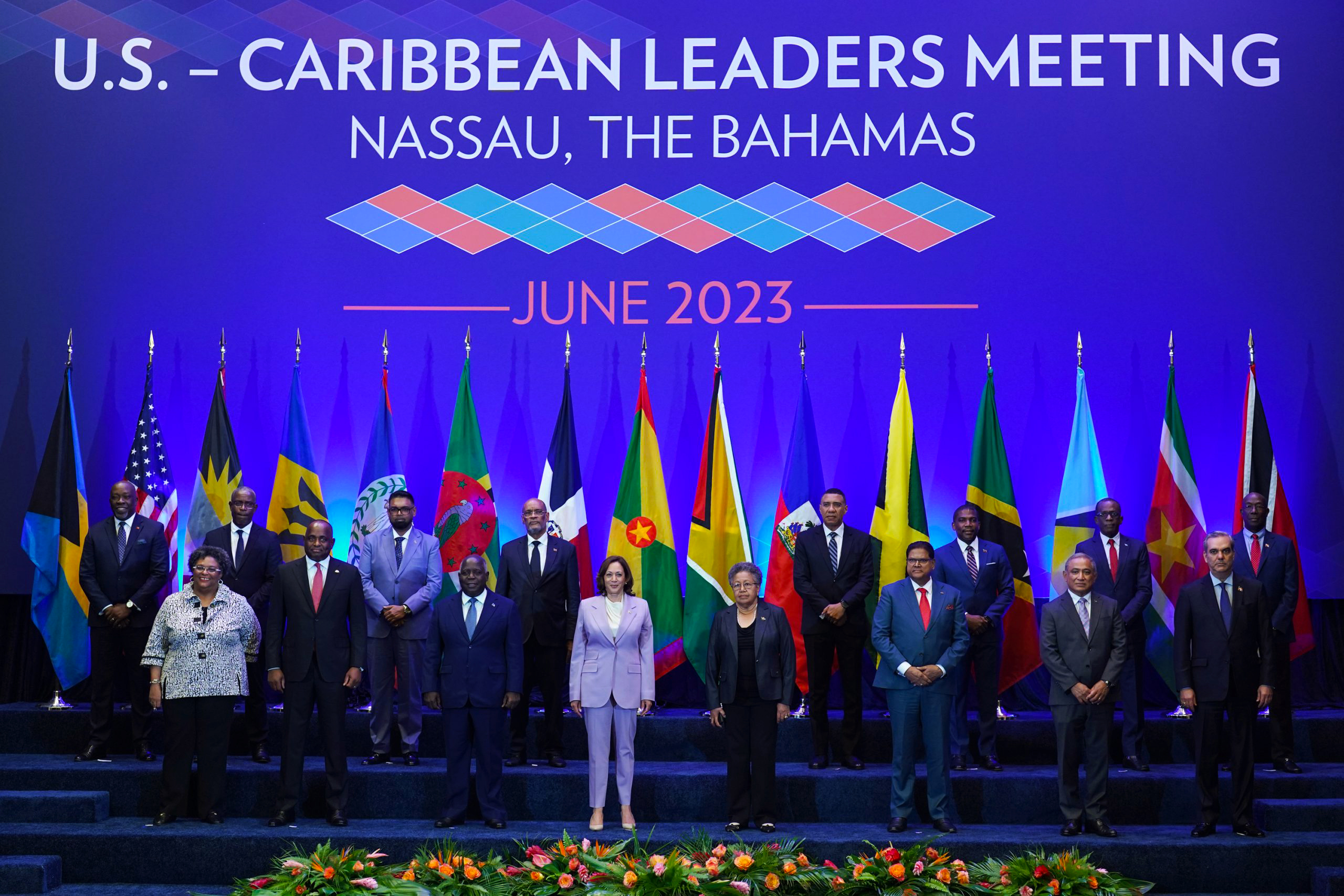 Vice President Kamala Harris, Caribbean Leaders Meeting, Nassau The Bahamas June 8, 2023 - Commits $100 Million In New Investment In The Region